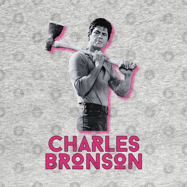 Charles bronson\\retro fan art by MisterPumpkin